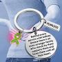 WSNANG Kidney Disease Awareness Jewelry Behind Every Person with Kidney Disease There is Stronger Family Supports Them Keychain Kidney Disease Fighter Gift