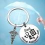 ENSIANTH Clinical Instructor Gift Best Clinical Instructor Ever Keychain Clinical Nursing Instructor Gift Nurse Graduation Gift