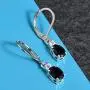Shop LC Delivering Joy Black Tourmaline Costume Lever Back Earrings 925 Sterling Silver Fashion Prom Jewelry for Women Mothers Day Gifts Shop LC Delivering Joy Black Tourmaline Costume Lever Back Earrings 925 Sterling Silver Fashion Prom Jewelry for Women Mothers Day Gifts