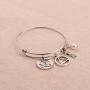 FUSTMW AA Recovery Bracelet Sobriety Gift Alcoholics Anonymous Gift AA Sober Recovery Jewelry AA Sobriety Bracelet Believe in Yourself and You Will Be Unstoppable
