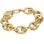 Steve Madden Womens Oval Link Yellow Gold-Tone Bracelet Steve Madden Womens Oval Link Yellow Gold-Tone Bracelet