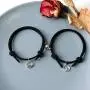 1 Pair of Braided Rope Couple Bracelet Gift Personalized Mutual Attraction Magnetic Jewelry Eternal Love Vow