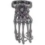 Lux Accessories Black Hem Gothic Skull Tools Full Hand Skeleton Bracelet Rings Lux Accessories Black Hem Gothic Skull Tools Full Hand Skeleton Bracelet Rings