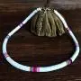 The Woos 2 Pcs African Vinyl Disc Beaded Pearl Necklaces Waterproof Braided Leather Necklace Wax Rope Chain Set Handmade Summer Beach Ethnic Style for Women Jewelry The Woos 2 Pcs African Vinyl Disc Beaded Pearl Necklaces Waterproof Braided Leather Necklace Wax Rope Chain Set Handmade Summer Beach Ethnic Style for Women Jewelry