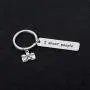ENSIANTH Photographer Gift I Shoot People Keychain Photography Gift Camera Keychain ENSIANTH Photographer Gift I Shoot People Keychain Photography Gift Camera Keychain