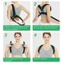 Posture Corrector for Men and Women, Back Brace, Adjustable Back Straightener for Mid, Upper Spine Back Support and Providing Pain Relief from Neck, Shoulder, Clavicle(Universal Fit)