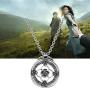 WSNANG Outlander Inspired Jewelry Celtic Knot Pendant Necklace Sassenach Scottish Outlander Gift