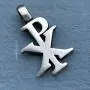 CHI-RHO Symbol Constantine Christian Jewelry Monogram Christogram XP Cross Chirho Jesus Christ name bible verse JN8:12 pewter UNISEX Mens Pendant Necklace Charm Protection Amulet w Silver ball Chain CHI-RHO Symbol Constantine Christian Jewelry Monogram Christogram XP Cross Chirho Jesus Christ name bible verse JN8:12 pewter UNISEX Mens Pendant Necklace Charm Protection Amulet w Silver ball Chain