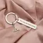 HOLLP Hockey Charm Keychain Hockey Player Jewelry You are My Best Score Ice Hockey Gifts for Hockey Players Valentine’s Gift