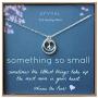 EFYTAL New Mom Gifts, Sterling Silver Necklace For Mother and Baby Girl/Boy, First Time Mom Mothers Day Jewelry Gift Ideas