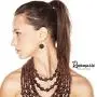 Rosemarie & Jubalee Womens Multi Strand Natural Wood Bead and Disc Necklace and Earrings Bohemian Jewelry Set, 20''-23'' with 3'' Extender Rosemarie & Jubalee Womens Multi Strand Natural Wood Bead and Disc Necklace and Earrings Bohemian Jewelry Set, 20''-23'' with 3'' Extender