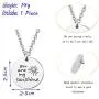 You are My Sunshine Inspirational Pendant Necklace Stainless Steel Charm Jewelry for Women Girl You are My Sunshine Inspirational Pendant Necklace Stainless Steel Charm Jewelry for Women Girl