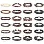 Finrezio 24 Pcs Braided Leather Bracelet Set Men Women oho Ethnic Tribal Linen Hemp Cords String Beads Wristbands Cuff Wrap Bracelets Adjustable Handmade Jewelry Finrezio 24 Pcs Braided Leather Bracelet Set Men Women oho Ethnic Tribal Linen Hemp Cords String Beads Wristbands Cuff Wrap Bracelets Adjustable Handmade Jewelry