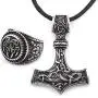 DUTO Viking Combo Bear Paw Ring & Mjolnir Thor Hammer Necklace Adjustable Cord Chain Stainless Steel Jewelry Mens Womens DUTO Viking Combo Bear Paw Ring & Mjolnir Thor Hammer Necklace Adjustable Cord Chain Stainless Steel Jewelry Mens Womens