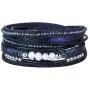 AZORA Womens Leather Wrap Bracelet Handmade Stacking Cuff Bracelets for Women Girls Gift AZORA Womens Leather Wrap Bracelet Handmade Stacking Cuff Bracelets for Women Girls Gift