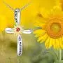 Distance Sunflower Necklace for Women S925 Sterling Silver You are My Sunshine Pendant Necklaces Jewelry Gifts for Women Girls Mom Wife Distance Sunflower Necklace for Women S925 Sterling Silver You are My Sunshine Pendant Necklaces Jewelry Gifts for Women Girls Mom Wife