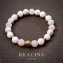 Rose Quartz Bracelet for Women, Authentic Rose Quartz Crystal + White Jade + White Howlite + Hematite Anti Anxiety Bracelet for Women, Natural Energy Healing Crystal Love Attraction Bracelet Rose Quartz Bracelet for Women, Authentic Rose Quartz Crystal + White Jade + White Howlite + Hematite Anti Anxiety Bracelet for Women, Natural Energy Healing Crystal Love Attraction Bracelet