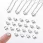 ChicSilver 925 Sterling Silver Heart Initial Necklaces for Women Girls-Dainty Personalized Heart Pendant Letter Alphabet Necklace for Women Teen Girls(with Gift Box)