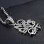 LC8 Jewelry Hip Hop Iced Out No Day OFF Pendant Chain Fashion Creative Necklace for Men Women LC8 Jewelry Hip Hop Iced Out No Day OFF Pendant Chain Fashion Creative Necklace for Men Women