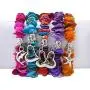 Shop LC Delivering Joy Set of 5 Multi Color Stretchable Wrap Shell Charm Stretch Bracelet Adjustable Fashion Women Jewelry