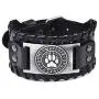 Viking Bracelet Wolf Paw - Nordic Bracelet with Fenrir Amulet - Celtic Pagan Jewelry of Talisman (Wolf Paw Silver) Viking Bracelet Wolf Paw - Nordic Bracelet with Fenrir Amulet - Celtic Pagan Jewelry of Talisman (Wolf Paw Silver)
