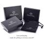 PROSTEEL 316L Stainless Steel Figaro Chain Necklace for Men/Women, Black/18K Real Gold Plated, 4mm to 13mm, 14inch to 30inch, Come Gift Box