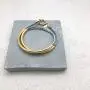 NIEVOS JEWELRY 24k Gold Plated Bracelet Wrap Around, Delicate 24k Gold Plated And White Bracelet. Delicate And Fashionable Love Designer Gift Jewelry Handmade Made By Women For Her
