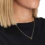 Pisces Zodiac Necklace and Bracelet, Astrology Jewelry Set for Women (2 Pieces)