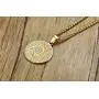 Mens Jewish Religious Symbol Jewelry Stainless Steel Star of David Hexagram Pendant Necklace with CZ