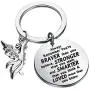 BAUNA Phoenix Keychain Rising Phoenix Bird Pendant Always Remember You’re Braver Than You Believe Inspiration Jewelry Gift for Phoenix Lovers Graduates BAUNA Phoenix Keychain Rising Phoenix Bird Pendant Always Remember You’re Braver Than You Believe Inspiration Jewelry Gift for Phoenix Lovers Graduates