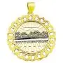 AMZ Jewelry 10K Yellow Gold Last Supper Pendant Last Supper Medal