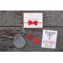 RareLove Valentines Gifts for Girlfriend Bling Red Heart Hook Dangle Earrings Statement Jewelry For Women Girls Silver Alloy Plated