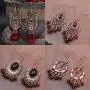 18 Pairs Vintage Statement Drop Dangle Earrings Bohemian Leaf Tassel National Style Hollow Earrings for Women Girls