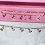 Cherry Zircon Necklace Shiny Tennis Chain Choker Necklace for Women Cherry Zircon Necklace Shiny Tennis Chain Choker Necklace for Women