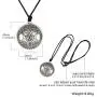 MIXIA Celttic Knot Triple Moon Pentagram Pentacle Star Wicca Pendant Necklace Round Pagan Jewelry MIXIA Celttic Knot Triple Moon Pentagram Pentacle Star Wicca Pendant Necklace Round Pagan Jewelry