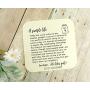 Gutsy Goodness Ladybug Necklace Never Too Busy Friendship Quote Gardener Gift Jewelry