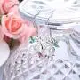 Hanpabum Pearls Pedent Necklace Drop Dangle Earring for Women Wedding Cubic Zirconia Elegant Charming Jewelry Set