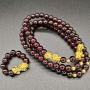 Homelavie Feng Shui Crystal Multilayer Red Bead Bracelet with Golden Pi Xiu/Pi Yao Lucky Wealthy Amulet Brecelet Jewelry