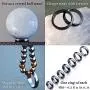 LUMENAZE Genuine Magnetic Hematite Ring and Bracelet Set With FREE Rope Necklace, Natural Healing Power, Absorbs Negative Energy & Anxiety, Balance Root Chakra, Assorted Ring Size, Unisex Women Men LUMENAZE Genuine Magnetic Hematite Ring and Bracelet Set With FREE Rope Necklace, Natural Healing Power, Absorbs Negative Energy & Anxiety, Balance Root Chakra, Assorted Ring Size, Unisex Women Men