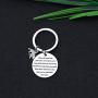 CYTING Polar Bear Gift Polar Bears are Very Strong and Full of Courage & Determination Tribal Bear Keychain Polar Bear Jewelry Motivational Gift for Bear Lovers Family Friends
