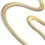 Gold Toned 316L Stainless Steel Mens Necklace Snake Chain 20'' - Necklaces for Men - Mens Jewelry (6MM)