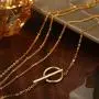 YEEZII Layered Necklace for Women Girls, 18k Gold Plated Dainty Layered Choker Necklace Handmade Coin Paperclip Pendant Adjustable Layering Chain for Women Girls Jewelry Gift (C) YEEZII Layered Necklace for Women Girls, 18k Gold Plated Dainty Layered Choker Necklace Handmade Coin Paperclip Pendant Adjustable Layering Chain for Women Girls Jewelry Gift (C)