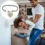Lola Bella Gifts ''The Love Between a Father and his Daughter is Forever Charm Bracelet w Gift Box Lola Bella Gifts ''The Love Between a Father and his Daughter is Forever Charm Bracelet w Gift Box