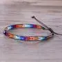 KELITCH Women Pearl Bracelets Wax Rope Wrap Bracelets Miyuki Beads Friendship Jewelry for Summer KELITCH Women Pearl Bracelets Wax Rope Wrap Bracelets Miyuki Beads Friendship Jewelry for Summer