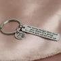 AKTAP Dumbo Inspired Keychain The Every Things That Held You Down are Going to Carry You Up Up and Up Flying Elephant Pendant Keychain Inspirational Graduation Gift