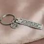 AKTAP Dumbo Inspired Keychain The Every Things That Held You Down are Going to Carry You Up Up and Up Flying Elephant Pendant Keychain Inspirational Graduation Gift