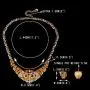 EVER FAITH Austrian Crystal Enamel Big Tiger Head Necklace Stud Earrings Set EVER FAITH Austrian Crystal Enamel Big Tiger Head Necklace Stud Earrings Set