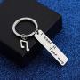 WUSUANED Music Lover Gift I Want It That Way Keychain Music charm Keychain Music Jewelry Concert Gift