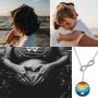 Wonder Woman Inspired Gift DC Comics Fan Gift Superhero Gift Wonder Woman Charms Jewelry Necklace Earrings Gift for Her