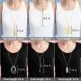 Thrilez Necklaces Set for Women Teen Girls, 24pcs Silver Gold Simple Trendy Layered Necklace Pack, Fashion Dangle Pendant Necklaces Costume Jewelry for Sweaters, Jeans, Skirts, Vests and Daily Dress